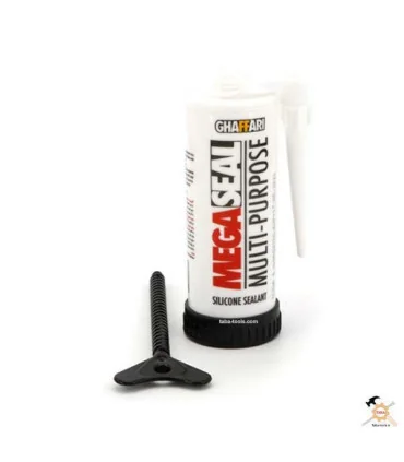 چسب آکواریوم بیرنگ پیچی 190 گرمی غفاری