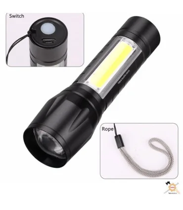 چراغ قوه پلیسی شارژی کوچک