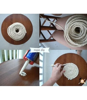 طناب کنفی سایز 10 بسته 5 متری