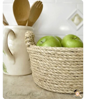 طناب کنفی سایز 10 بسته 5 متری