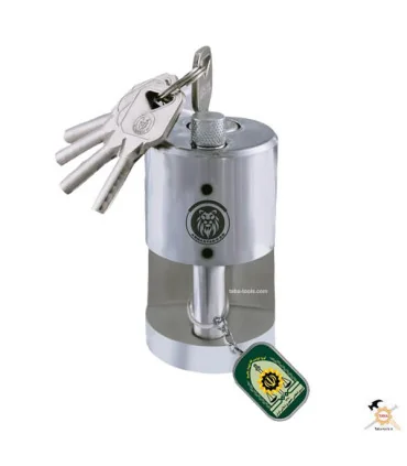 قفل استوانه ای فولادی ضدبرش 75 آریا