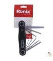آچار آلن مشتی 6 گوش مدل RH 2020 Ronix رونیکس