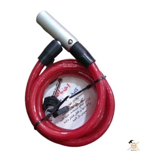 قفل دوچرخه بکسلی روکشدار TOP