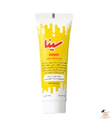 چسب چوب تیوپی 50 گرمی سینا