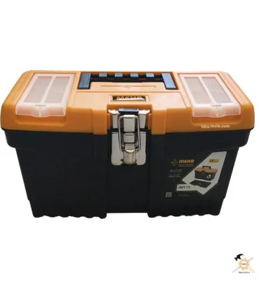 جعبه ابزار پلاستیکی با قفل فلزی مدل JMT 13 مهر 