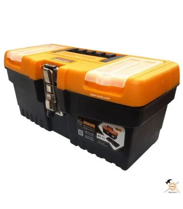 جعبه ابزار پلاستیکی با قفل فلزی مدل JMT 13 مهر 