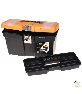 جعبه ابزار پلاستیکی با قفل فلزی مدل JMT 13 مهر 