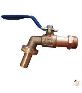 شیر حیاطی دسته گازی 1/2