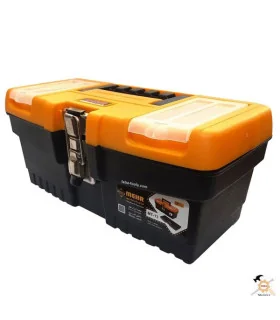 جعبه ابزار پلاستیکی با قفل فلزی مدل MT 13 مهر