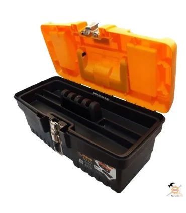 جعبه ابزار پلاستیکی با قفل فلزی مدل MT 13 مهر