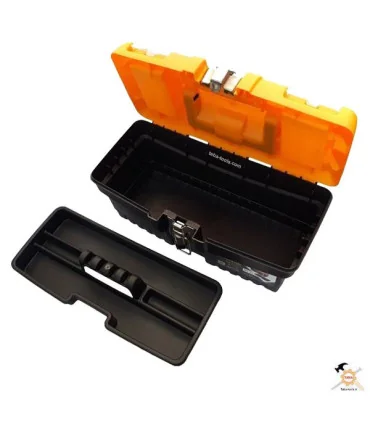 جعبه ابزار پلاستیکی با قفل فلزی مدل MT 13 مهر