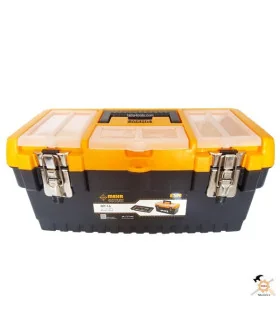 جعبه ابزار پلاستیکی با قفل فلزی مدل MT 16 مهر