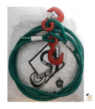 سیم بکسل ماشین دو سر قلاب 2/5 متری