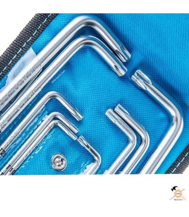 آچار آلن 9 عددی ستاره ای کیفی مدل NTK 1145 نووا