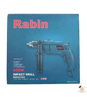 دریل چکشی 650 وات مدل R1003 رابین