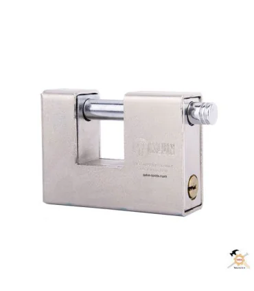قفل کتابی روکش استیل 90 کلون