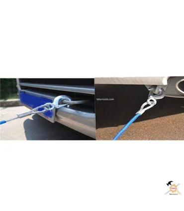 سیم بکسل ماشین دو سر قلاب 2/5 متری