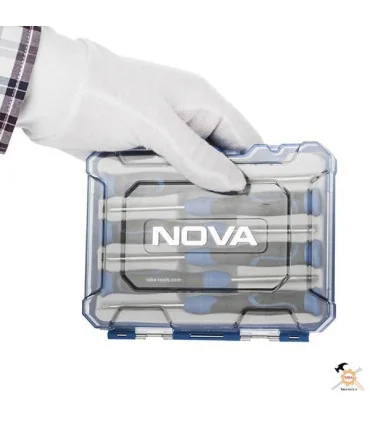 پیچ گوشتی ساعتی 6 پارچه مدل NTS 1329 Nova نووا