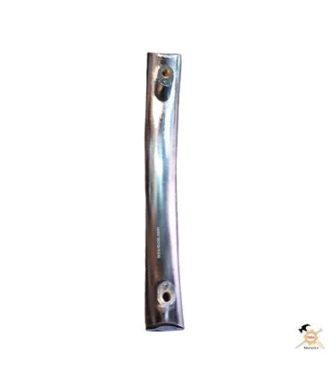 دستگیره کمدی دو پیچ نقره ای