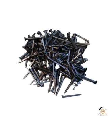 میخ سیاه بنفش سایز 1 اینچ بسته 450 گرمی