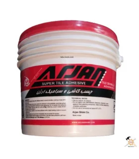 چسب کاشی و سرامیک ارژن دبه 12/5 کیلویی