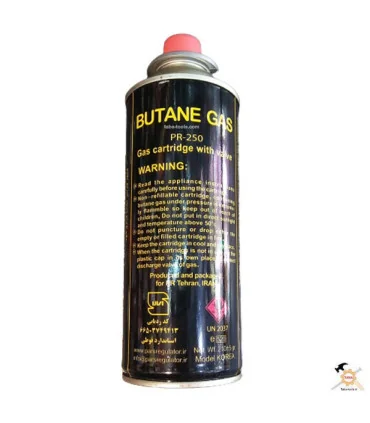 کپسول گاز سوپاپ دار 215 گرمی بوتان PR