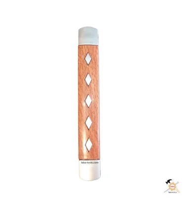 دستگیره دو پیچ ساتن طرح چوب A12 بهسازان