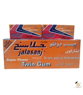 پک 24 عددی چسب دو قلو رنگی جلاسنج