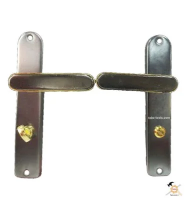 دستگیره پلاک درب چوبی سرویس فلزکاران