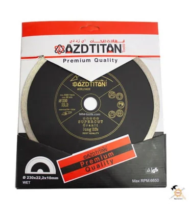 سرامیک بر 230 میلیمتر تایتان