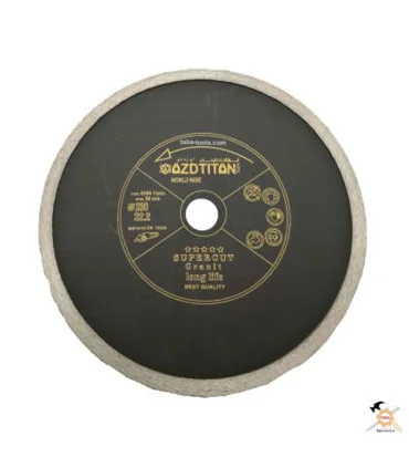 سرامیک بر 230 میلیمتر تایتان