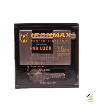 قفل کتابی فولادی 90 آیرون مکس مدل IM-SL90