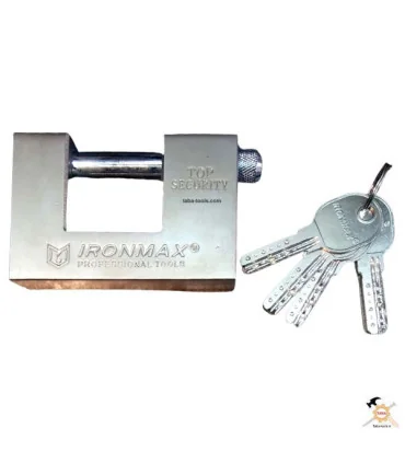 قفل کتابی فولادی 90 آیرون مکس مدل IM-SL90