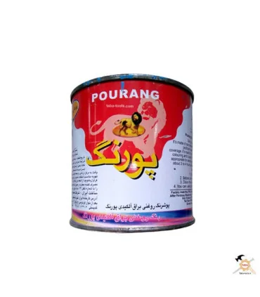 رنگ روغنی آبی نیسانی براق (ربعی) 250 گرمی پورنگ
