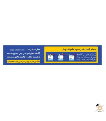 شیر اطمینان آبگرمکن نیران