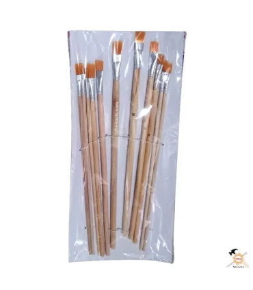 قلم رنگ مدادی بسته 12 عددی