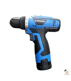 دریل شارژی 12 ولت دو باطری تندیس