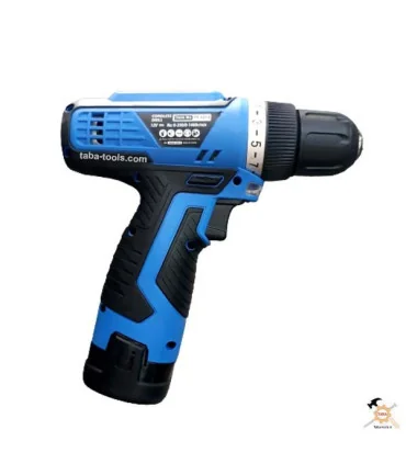 دریل شارژی 12 ولت دو باطری تندیس