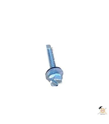 پیچ بکسی نوک مته 5 سانت شیروانی واشر دار بسته 100 عددی