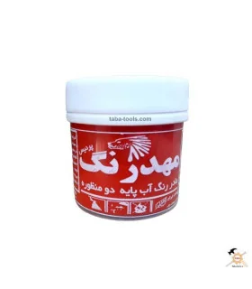 مادر رنگ قرمز نیم پلاستیک نیمی مهدرنگ