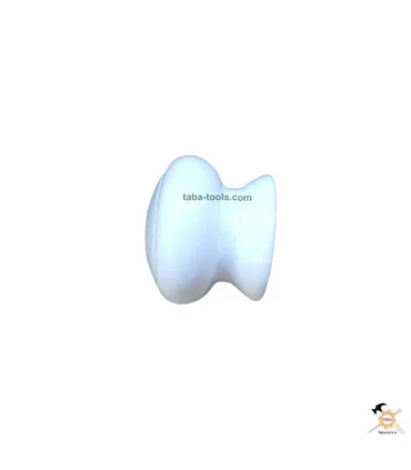 دستگیره تک پیچ سفید ساده A5 بهسازان