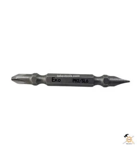 سر پیچ گوشتی تیتانیوم دوطرفه مدل PH2 SL6 اکو