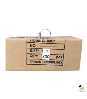 بست شلنگ 1 اینچ بسته 200 عددی