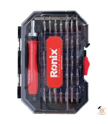 ست پیچگوشتی جغجغه ای 37 عددی مدل RH 2719 رونیکس