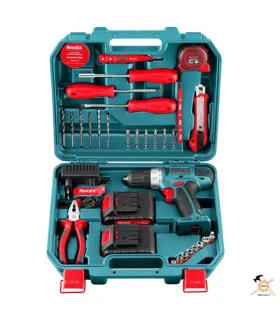 کیت دریل شارژی 14 ولت 33 پارچه مدل 8014 رونیکس