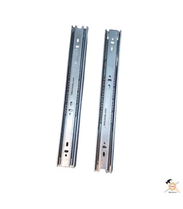 ریل کشو ساچمه ای 40 سانت 3 تکه امیت بسته 2 عددی