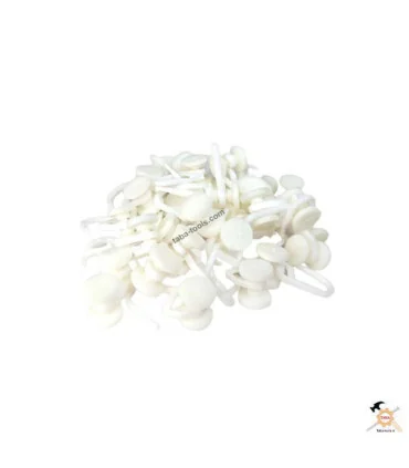 گیره پرده پلاستیکی بسته 100 عددی