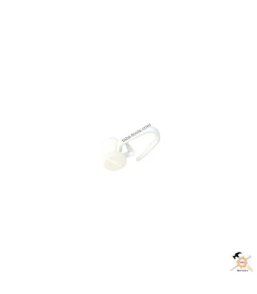 گیره پرده پلاستیکی بسته 100 عددی