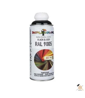 اسپری رنگ مشکی براق مدل RAL-9005N دوپلی کالر حجم 400 میلی لیتر