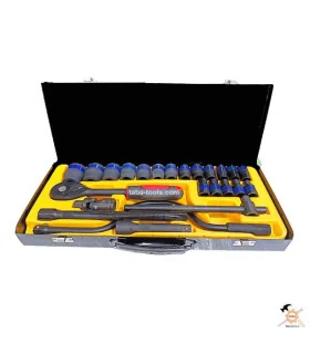 جعبه بکس 1/2 اینچ 24 پارچه فشار قوی